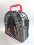 2015 Imperial Toy Star Wars Kylo Ren and Storm Troopers Embossed Curved Top Tin Metal Lunch Box