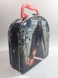 2015 Imperial Toy Star Wars Kylo Ren and Storm Troopers Embossed Curved Top Tin Metal Lunch Box