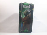 2010 Star Wars Yoda Jedi Master Green and Black Embossed Tin Metal Lunch Box