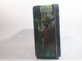 2010 Star Wars Yoda Jedi Master Green and Black Embossed Tin Metal Lunch Box