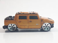 2001 Maisto Hummer H2 Concept Metalflake Copper Orange Die Cast Toy Car Vehicle