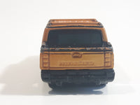 2001 Maisto Hummer H2 Concept Metalflake Copper Orange Die Cast Toy Car Vehicle