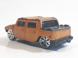 2001 Maisto Hummer H2 Concept Metalflake Copper Orange Die Cast Toy Car Vehicle