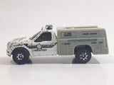 Maisto Tonka Traffic Utility Truck Sheriff White and Grey Die Cast Toy Car Vehicle