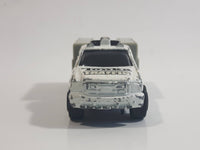 Maisto Tonka Traffic Utility Truck Sheriff White and Grey Die Cast Toy Car Vehicle