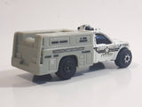 Maisto Tonka Traffic Utility Truck Sheriff White and Grey Die Cast Toy Car Vehicle