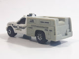 Maisto Tonka Traffic Utility Truck Sheriff White and Grey Die Cast Toy Car Vehicle