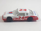 Maisto Special Edition Buick Lasabre Stock Car #24 "Carolina Kid" White Red Die Cast Toy Car Cop Vehicle
