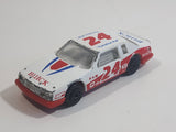 Maisto Special Edition Buick Lasabre Stock Car #24 "Carolina Kid" White Red Die Cast Toy Car Cop Vehicle