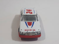 Maisto Special Edition Buick Lasabre Stock Car #24 "Carolina Kid" White Red Die Cast Toy Car Cop Vehicle