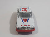 Maisto Special Edition Buick Lasabre Stock Car #24 "Carolina Kid" White Red Die Cast Toy Car Cop Vehicle
