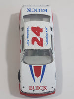 Maisto Special Edition Buick Lasabre Stock Car #24 "Carolina Kid" White Red Die Cast Toy Car Cop Vehicle