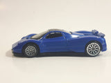 MotorMax Pagani Zonda C12 Blue 1/64 Scale Die Cast Toy Car Vehicle