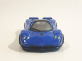 MotorMax Pagani Zonda C12 Blue 1/64 Scale Die Cast Toy Car Vehicle