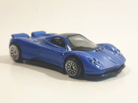 MotorMax Pagani Zonda C12 Blue 1/64 Scale Die Cast Toy Car Vehicle