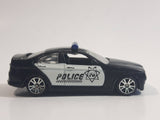 MotorMax No. 6109 PD Police Black and White 1/64 Scale Die Cast Toy Car Vehicle