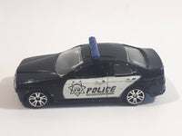 MotorMax No. 6109 PD Police Black and White 1/64 Scale Die Cast Toy Car Vehicle