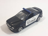 MotorMax No. 6109 PD Police Black and White 1/64 Scale Die Cast Toy Car Vehicle