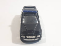 MotorMax No. 6109 PD Police Black and White 1/64 Scale Die Cast Toy Car Vehicle