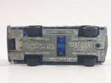 Vintage Majorette No. 240 Chevrolet Impala N31 Police Black and White 1/69 Scale Die Cast Toy Car Vehicle with Opening Doors
