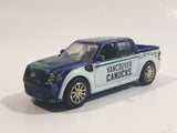 2007 Upper Deck Vancouver Canucks NHL Ice Hockey Ford SVT Adrenaline Concept Truck Dark Blue and White Die Cast Toy Car Vehicle