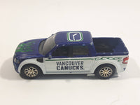 2007 Upper Deck Vancouver Canucks NHL Ice Hockey Ford SVT Adrenaline Concept Truck Dark Blue and White Die Cast Toy Car Vehicle