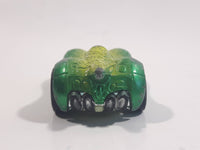 2010 Hot Wheels Disney Pixar Toy Story 3 Rex Rider Two-Tone Satin Green and Lime Green Die Cast Toy Character Car Vehicle