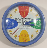 United Features Syndicate Peanuts Snoopy and His Friends 5 1/2" Diameter Glass Covered Alarm Clock