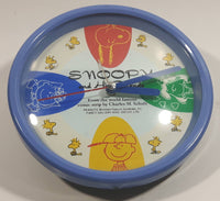 United Features Syndicate Peanuts Snoopy and His Friends 5 1/2" Diameter Glass Covered Alarm Clock