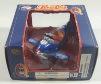 Vintage Golden Wheels Pepsi-Cola Pedal Plane Airplane Dark Blue and Red Die Cast Toy Car Aircraft Vehicle New in Box