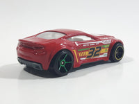 2013 Hot Wheels HW Racing Thrill Racers Torque Twister Red Die Cast Toy Car Vehicle