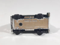 Unknown Brand Military Army Transport Van Dark Green Dark Red and White Camouflage Die Cast Toy Car Vehicle