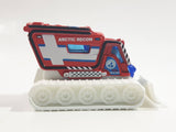 2013 Matchbox MBX Explorers Blizzard Buster Red and White Die Cast Toy Car Vehicle