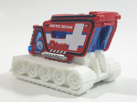 2013 Matchbox MBX Explorers Blizzard Buster Red and White Die Cast Toy Car Vehicle