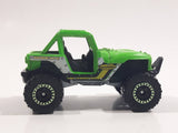 2011 Matchbox Jungle Explorers MBX 4x4 Metalflake Pearl Green Die Cast Toy Car Vehicle