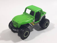 2011 Matchbox Jungle Explorers MBX 4x4 Metalflake Pearl Green Die Cast Toy Car Vehicle