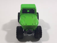2011 Matchbox Jungle Explorers MBX 4x4 Metalflake Pearl Green Die Cast Toy Car Vehicle