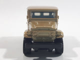 2013 Matchbox MBX Explorers Mountain Outdoors Sportsmen 1968 Toyota Land Cruiser (FJ40) Gold Die Cast Toy Car Vehicle