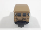 2013 Matchbox MBX Explorers Mountain Outdoors Sportsmen 1968 Toyota Land Cruiser (FJ40) Gold Die Cast Toy Car Vehicle