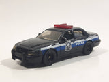 2007 Matchbox 2006 Ford Crown Victoria State Police K-9 Unit #689 Black Die Cast Toy Car Vehicle