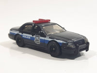 2007 Matchbox 2006 Ford Crown Victoria State Police K-9 Unit #689 Black Die Cast Toy Car Vehicle