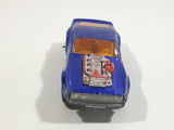 Vintage 1973 Lesney Matchbox Rolamatics Mustang Piston Popper No. 10 Blue Die Cast Toy Muscle Car Vehicle