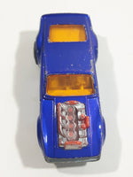 Vintage 1973 Lesney Matchbox Rolamatics Mustang Piston Popper No. 10 Blue Die Cast Toy Muscle Car Vehicle