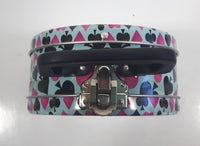Sugar Lulu Decked Out Card Games Tin Metal Container with Handle - Empty