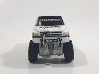 RealToy 4x4 Lifted Dodge Ram Pickup Truck "Sports Kits" "Champion" "Tech Sport Racing Equipment" White Die Cast Toy Car Vehicle