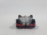 2005 Hot Wheels Starter Set Jet Threat 3.0 Silver Die Cast Toy Race Car Vehicle