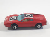 Vintage Yatming No. 1025 Ferrari 512 BB Berlinetta Boxer #6 Red Die Cast Toy Dream Sports Car Vehicle - Made in Hong Kong