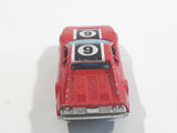Vintage Yatming No. 1025 Ferrari 512 BB Berlinetta Boxer #6 Red Die Cast Toy Dream Sports Car Vehicle - Made in Hong Kong