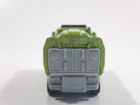 2016 Matchbox MBX Adventure MBX Street Cleaner Metalflake Green Die Cast Toy Car Vehicle