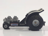 1990 Galoob Micro Machin ALM/TNT Banter Bros. Black Miniature Tiny Die Cast Toy Tractor Puller Race Car Vehicle